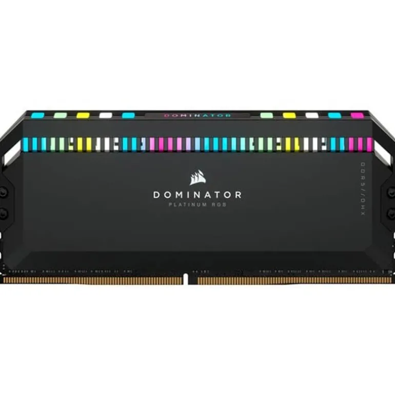 Memoria DDR5 Corsair Dominator Platinum RGB 64GB 2x32GB 6400MHz CL32 XMP Negro