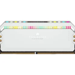 Memoria DDR5 Corsair Dominator Platinum RGB 64GB 2x32GB 5600MHz CL40 Blanco