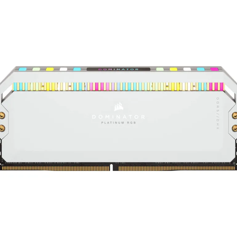 Memoria DDR5 Corsair Dominator Platinum RGB 64GB 2x32GB 5600MHz CL40 Blanco