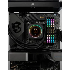 Memoria DDR5 Corsair Dominator Platinum RGB 64GB 4x16GB 6600MHz CL32 XMP Negro