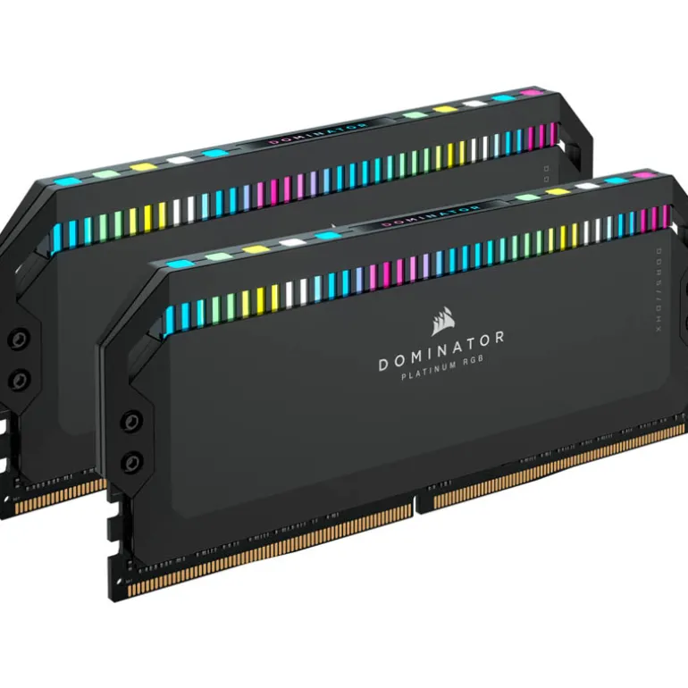 Memoria DDR5 Corsair Dominator Platinum RGB 64GB 2x32GB 5600MHz CL40 Negro
