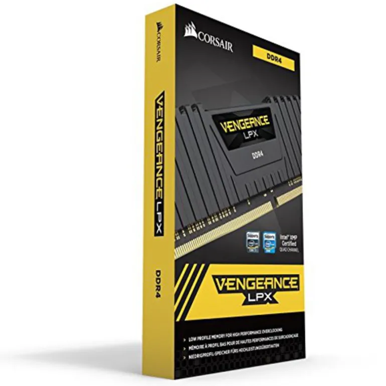 Memoria DDR4 Corsair Vengeance LPX Black 8GB 1x8GB 2400MHz CL16