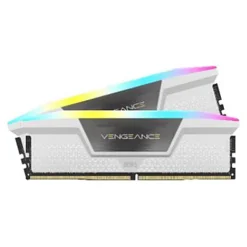 Memoria DDR5 Corsair Vengeance RGB 32GB 2x16GB 6000MHz CL38 XMP 3.0 Blanco