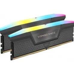 Memoria DDR5 Corsair Vengeance RGB 16GB 2x8GB 6000MHz CL36 EXPO-XMP Gris
