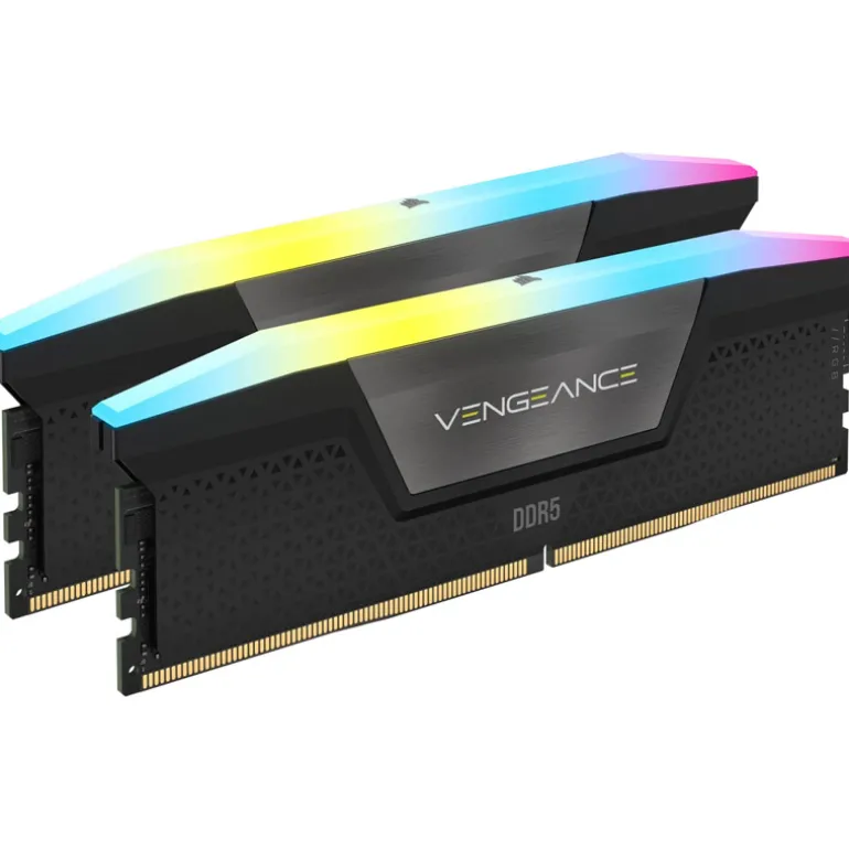 Memoria DDR5 Corsair Vengeance RGB 32GB 2x16GB 6000MHz CL38 XMP Negro