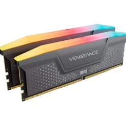 Memoria DDR5 Corsair Vengeance RGB RS 64GB 2x32GB 5200MHz CL40 EXPO-XMP Gris