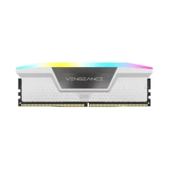 Memoria DDR5 Corsair Vengeance RGB 32GB 2x16GB 6400MHz CL32 XMP Blanco