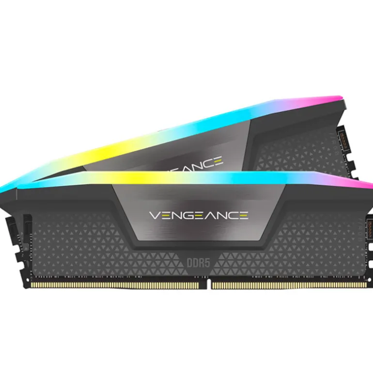Memoria DDR5 Corsair Vengeance RGB 32GB 2x16GB 6000MHz CL36 EXPO-XMP Gris