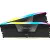 Memoria DDR5 Corsair Vengeance RGB 96GB 2x48GB 5200MHz CL38 XMP Negro