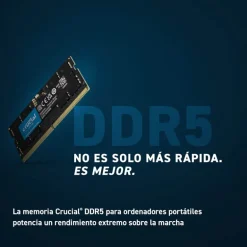 Memoria DDR5 Crucial CT32G48C40S5 32GB 1X32GB 4800MHz CL40 SoDIMM