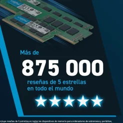 Memoria DDR5 Crucial CT16G48C40S5 16GB 1x16GB 4800MHz CL40 SoDIMM