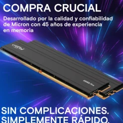 Memoria DDR5 Crucial Pro CP16G56C46U5 16GB 1x16GB 5600MHz CL46 EXPO-XMP