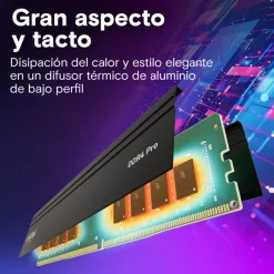 Memoria DDR4 Crucial Pro 16GB 1x16GB 3200MHz CL22 XMP Negro