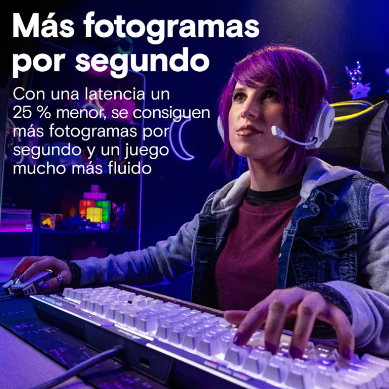 Memoria DDR5 Crucial Pro OC 32GB 2x16GB 6400MHz CL38 EXPO-XMP Blanco