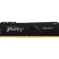 Memoria DDR4 Kingston Fury Beast 8GB 1x8GB 3600MHz CL17 XMP Negro