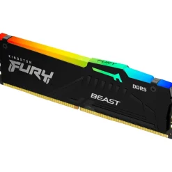 Memoria DDR5 Kingston Fury Beast RGB 32GB 2x16GB 5600MHz CL40 XMP