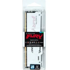 Memoria DDR5 Kingston Fury Beast RGB 16GB 1x16GB 6000MHz CL30 EXPO-XMP Blanco