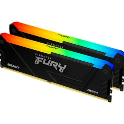 Memoria DDR4 Kingston Fury Beast RGB 32GB 2x16GB 3600MHz CL18 XMP