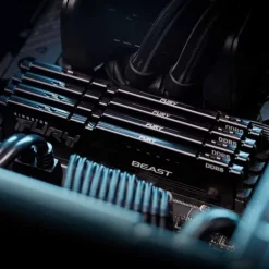 Memoria DDR5 Kingston Fury Beast 128GB 4x32GB 5600MHz CL40 XMP Negro