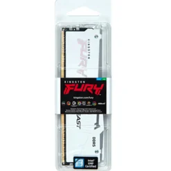 Memoria DDR5 Kingston Fury Beast RGB 32GB 1x32GB 6000MHz CL30 EXPO-XMP Blanco