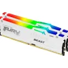 Memoria DDR5 Kingston Fury Beast RGB 32GB 2x16GB 5600MHz CL36 EXPO-XMP Blanco