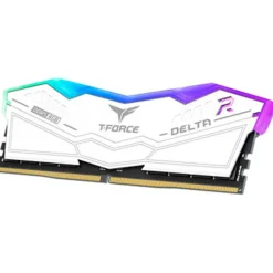 Memoria DDR5 Team Group T-Force Delta RGB 32GB 2x16GB 6400MHz CL32 EXPO-XMP Blanco