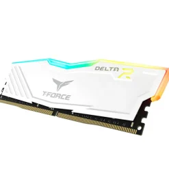 Memoria DDR4 Team Group T-Force Delta RGB 16GB 2x8GB 3600MHz CL18 XMP Blanco