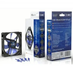 Noiseblocker BlackSilent XE1 - Ventilador 9 cm