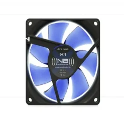Noiseblocker BlackSilent Fan X1 - Ventilador 8 cm