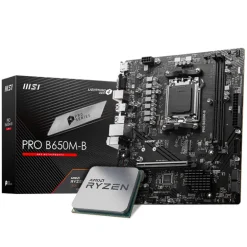 Pack  AMD Ryzen 5 7500F 5.0GHz + MSI PRO B650M-B