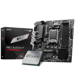 Pack  AMD Ryzen 5 7500F 5.0GHz + MSI PRO B650M-P
