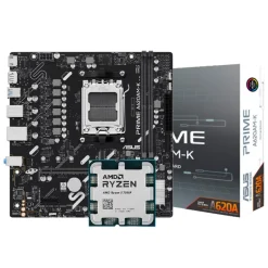 Pack  AMD Ryzen 5 7500F 5.0GHz Tray + Asus Prime A620AM-K