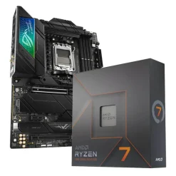 Pack AMD Ryzen 7 7700X 5.4GHz + Asus ROG Strix X670E-F WIFI