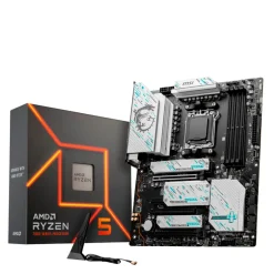 Pack AMD Ryzen 5 7600X 5.3GHz Boxed + MSI X670E Gaming Plus WIFI