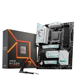 Pack  AMD Ryzen 7 7700X 5.4GHz Boxed + MSI X670E Gaming Plus WIFI