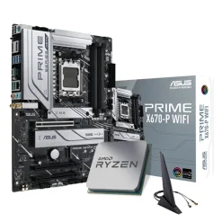 Pack  AMD Ryzen 9 7950X 5.7GHz Tray + Asus Prime X670-P WIFI
