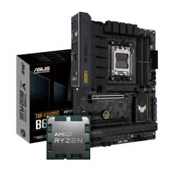 Pack  AMD Ryzen 7 9800X3D 5.2GHz Tray + Asus TUF Gaming B650-PLUS