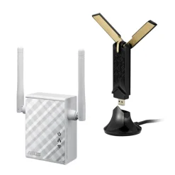 Pack Asus AX56 USB AX1800 + P-N12 Wireless N-300