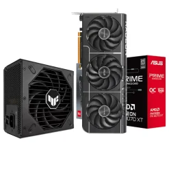 Pack Asus Prime RX 9070 XT OC 16GB + TUF Gaming 850W Gold