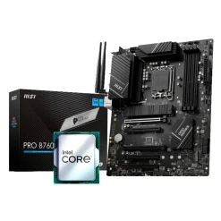 Pack Intel Core i7-12700KF 5.0GHz Tray + MSI PRO B760-P WIFI D4