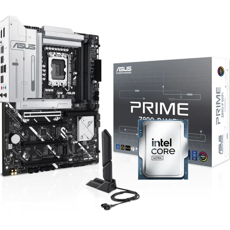 Pack  Intel Core Ultra 9 285K 5.7GHz Tray + Asus Prime Z890-P WIFI