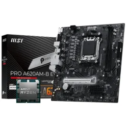 Pack MSI PRO A620AM-B EVO + AMD Ryzen 5 7500X3D 4.5GHz Tray