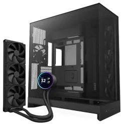 Pack  NZXT H9 Flow Negro  + NZXT Kraken Elite 360 RGB LCD Display Negro