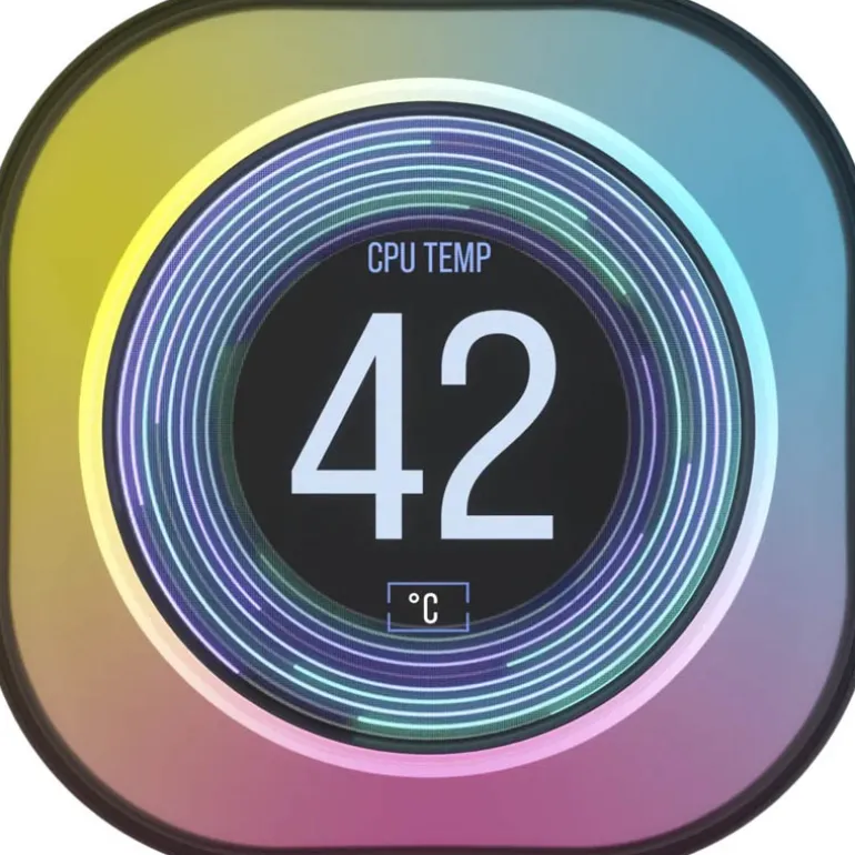 Pantalla Corsair iCUE LINK LCD Modulo Negro