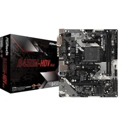 Placa Base ASRock B450M-HDV R4.0 Socket AM4