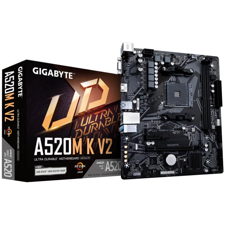 Placa Base Gigabyte A520M-K V2 Socket AM4