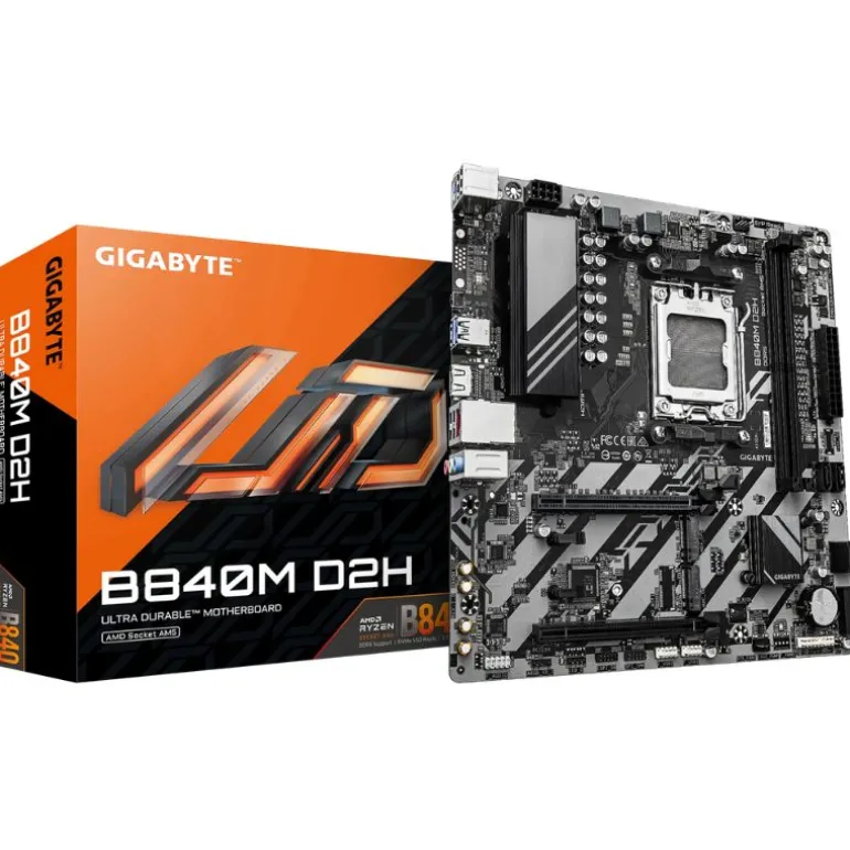 Placa Base Gigabyte B840M D2H Socket AM5