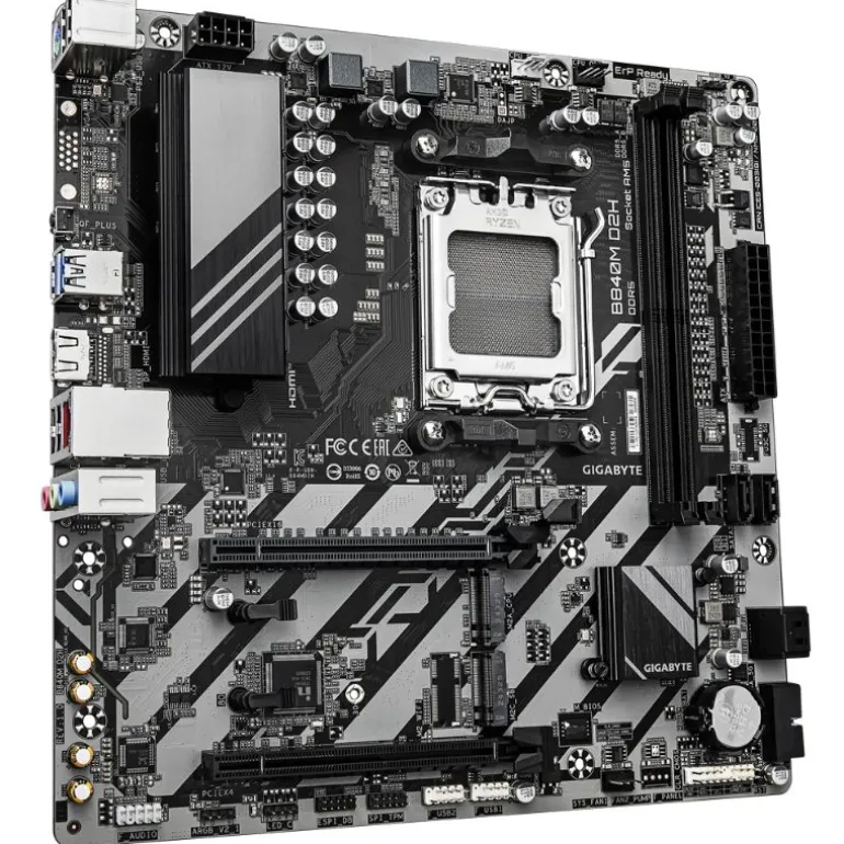 Placa Base Gigabyte B840M D2H Socket AM5