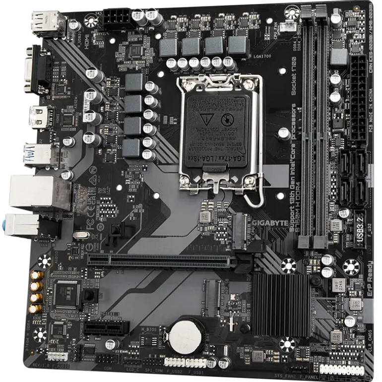Placa Base Gigabyte B760M H D4 Socket 1700