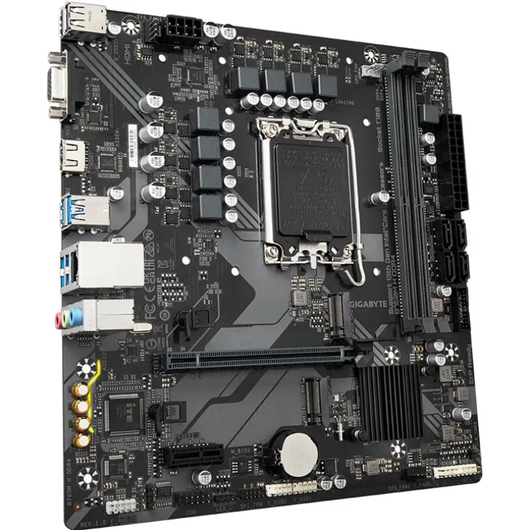 Placa Base Gigabyte B760M H D4 Socket 1700